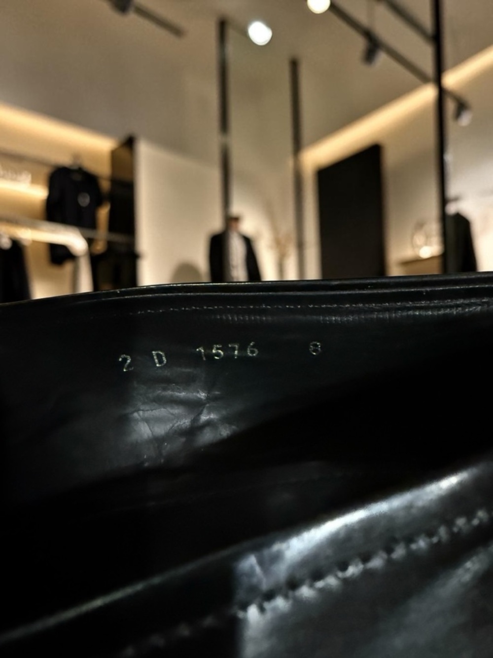 Authentic Prada Milano/Mens black leather slip on loafers/luxury dress shoe - Picture 4 of 11